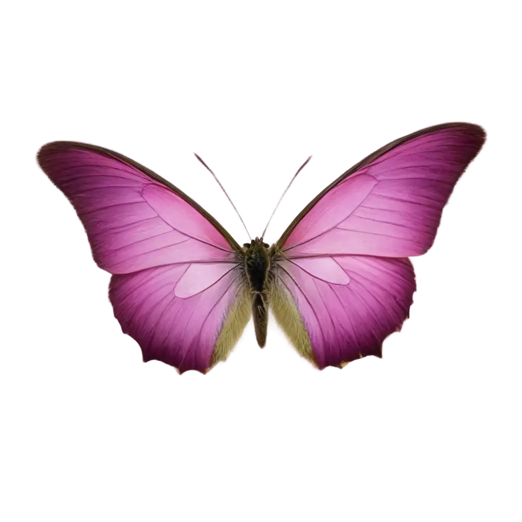 papillon rose

