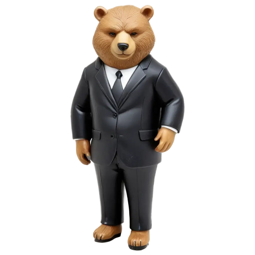 HighQuality-PNG-Image-of-a-Fat-Bear-Figurine-in-a-Stylish-Black-Suit