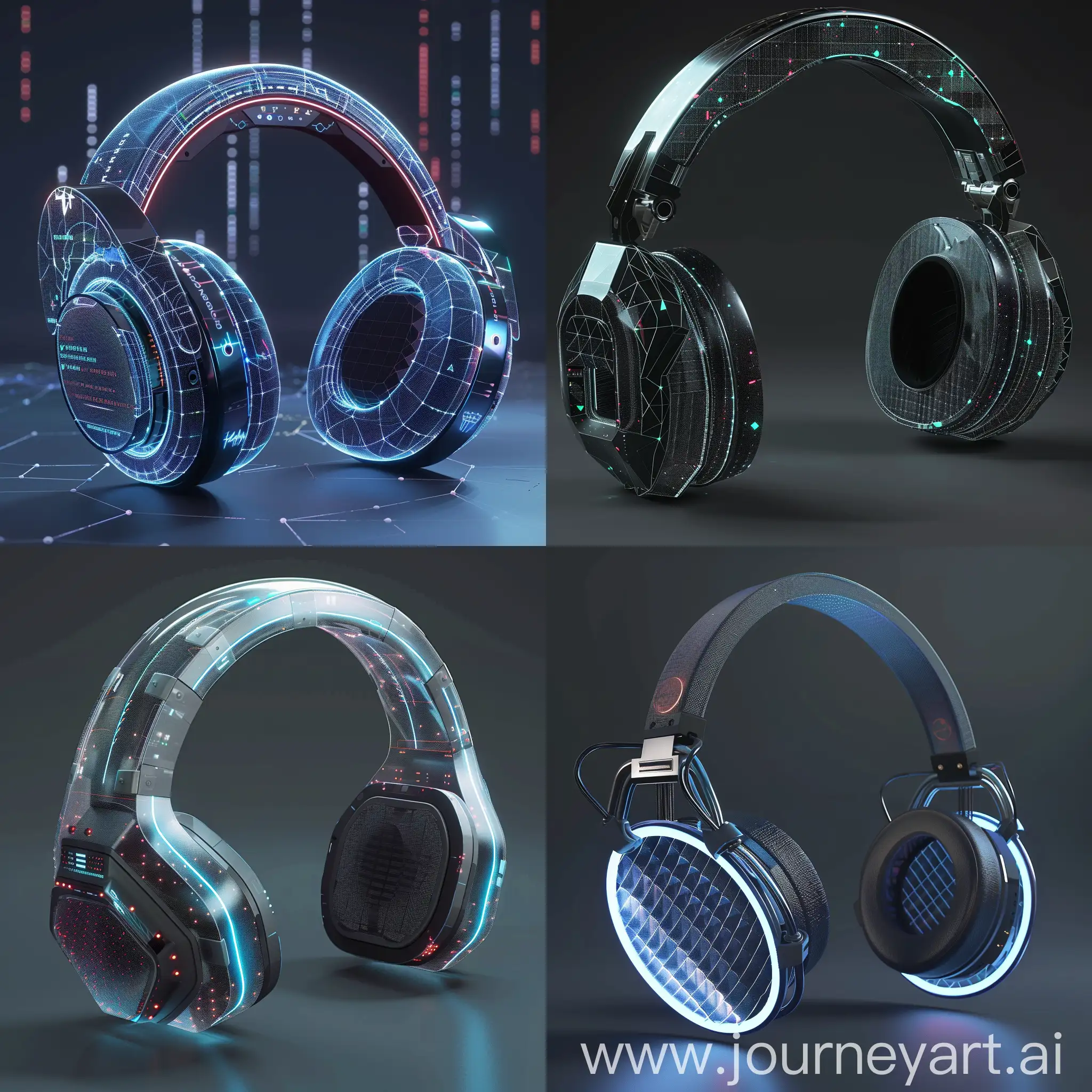Futuristic-PC-Headphones-with-Holographic-Display-and-AI-Soundscape-Customization