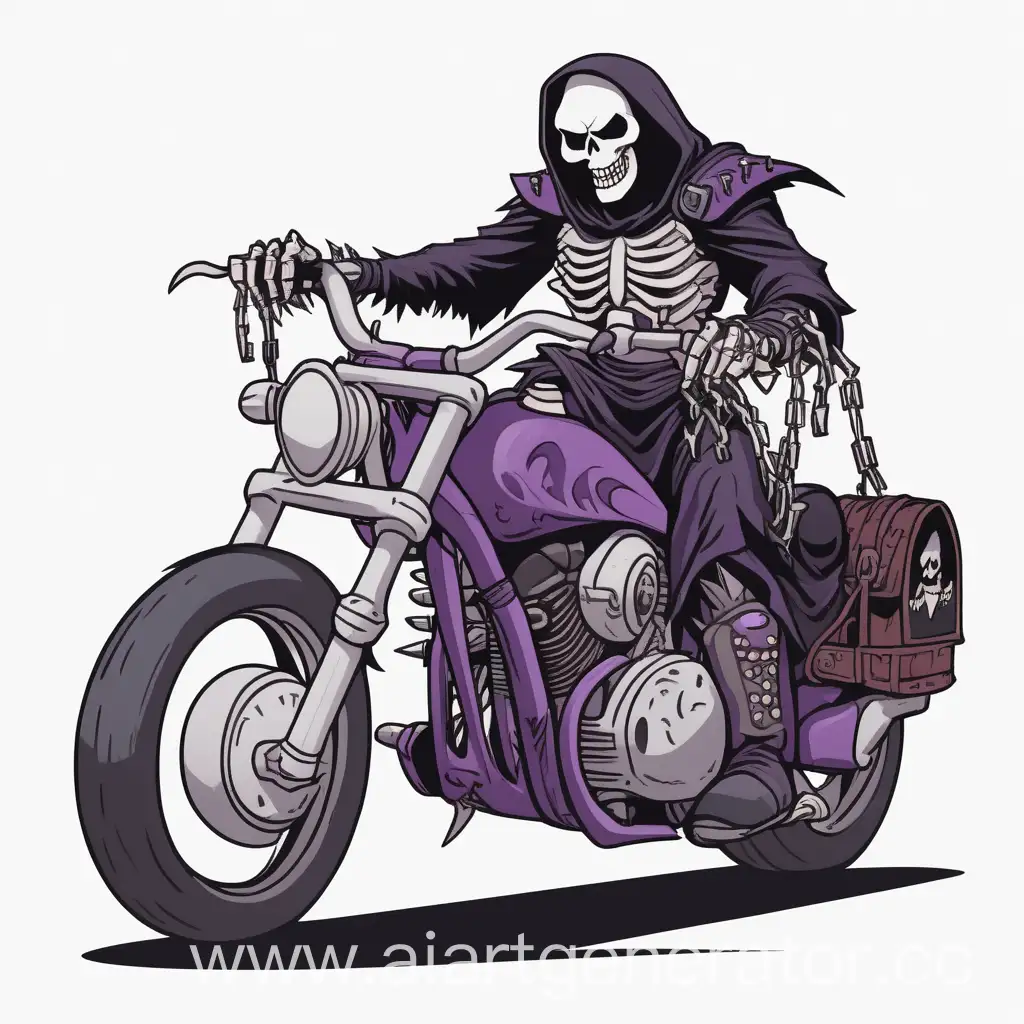 Fearful-Guy-in-Motoequipment-with-Decorative-Chains-and-Dark-Purple-Detailing