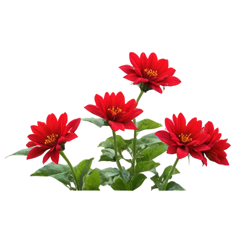 Red flowers 