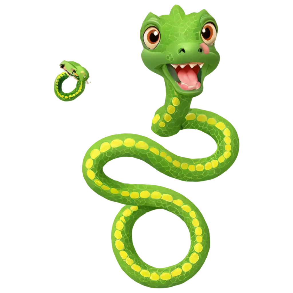 create a snake png for game app