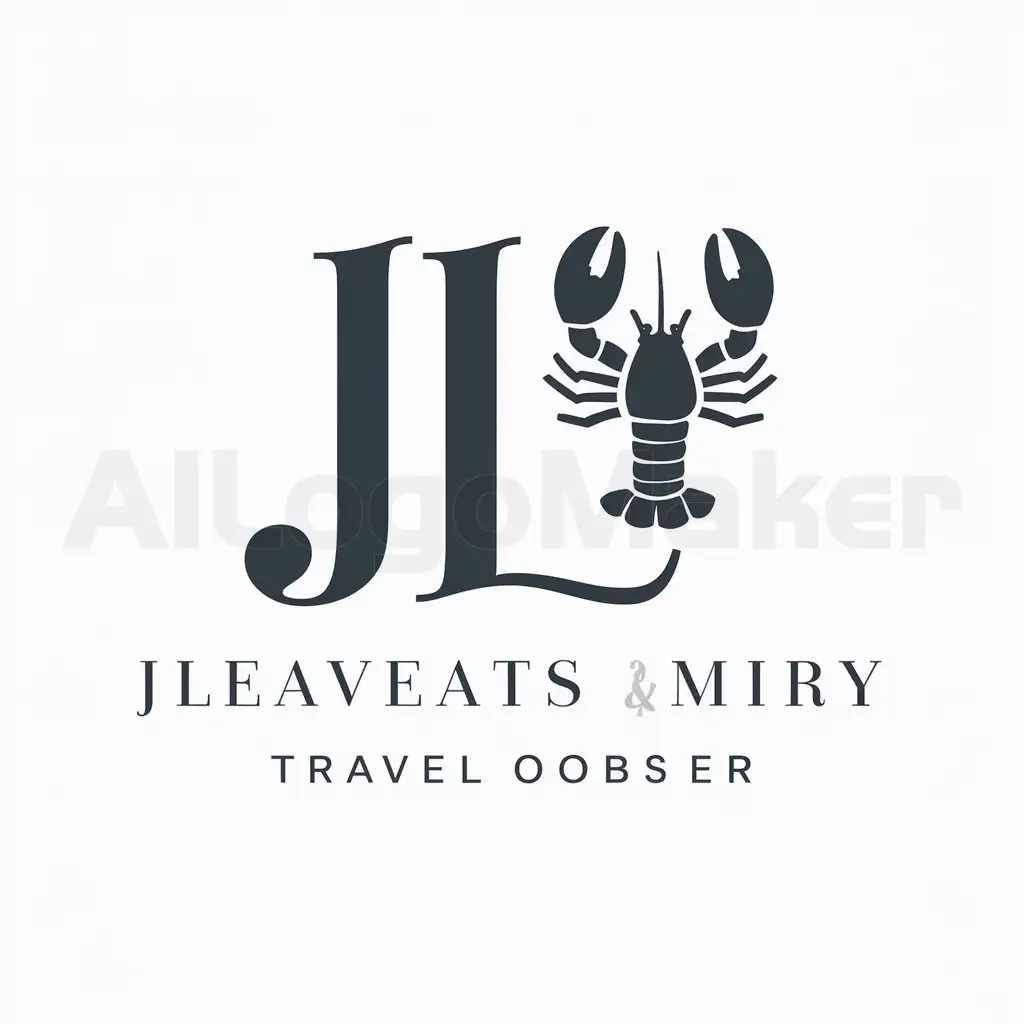 LOGO-Design-For-JL-Elegant-Lobster-and-Rice-Fusion-for-Travel-Industry