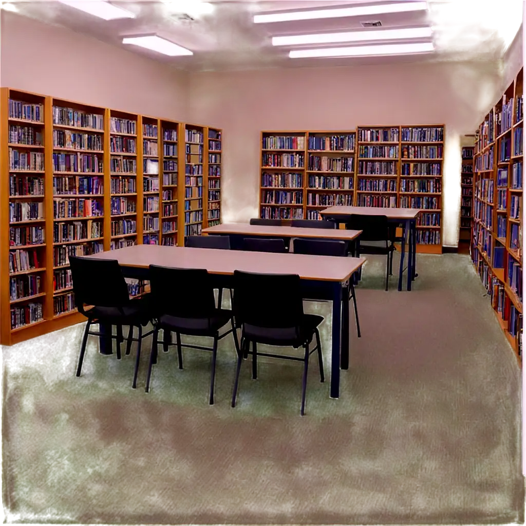 Enhance-Your-Online-Presence-with-a-HighQuality-PNG-Image-of-a-School-Library