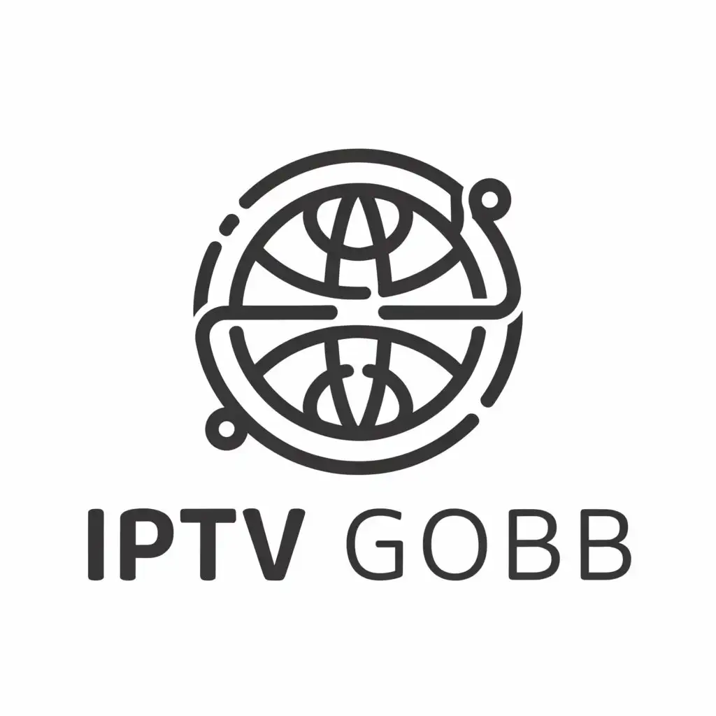 a logo design,with the text "iptvhotglobe", main symbol:iptvhotglobe,Moderate,clear background