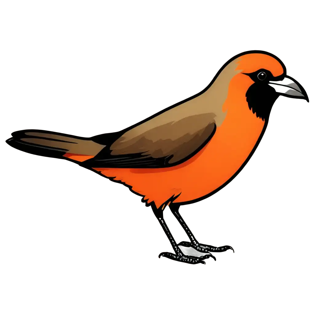 HighQuality-Bird-Cartoon-Art-PNG-Image-for-Vibrant-Online-Presence