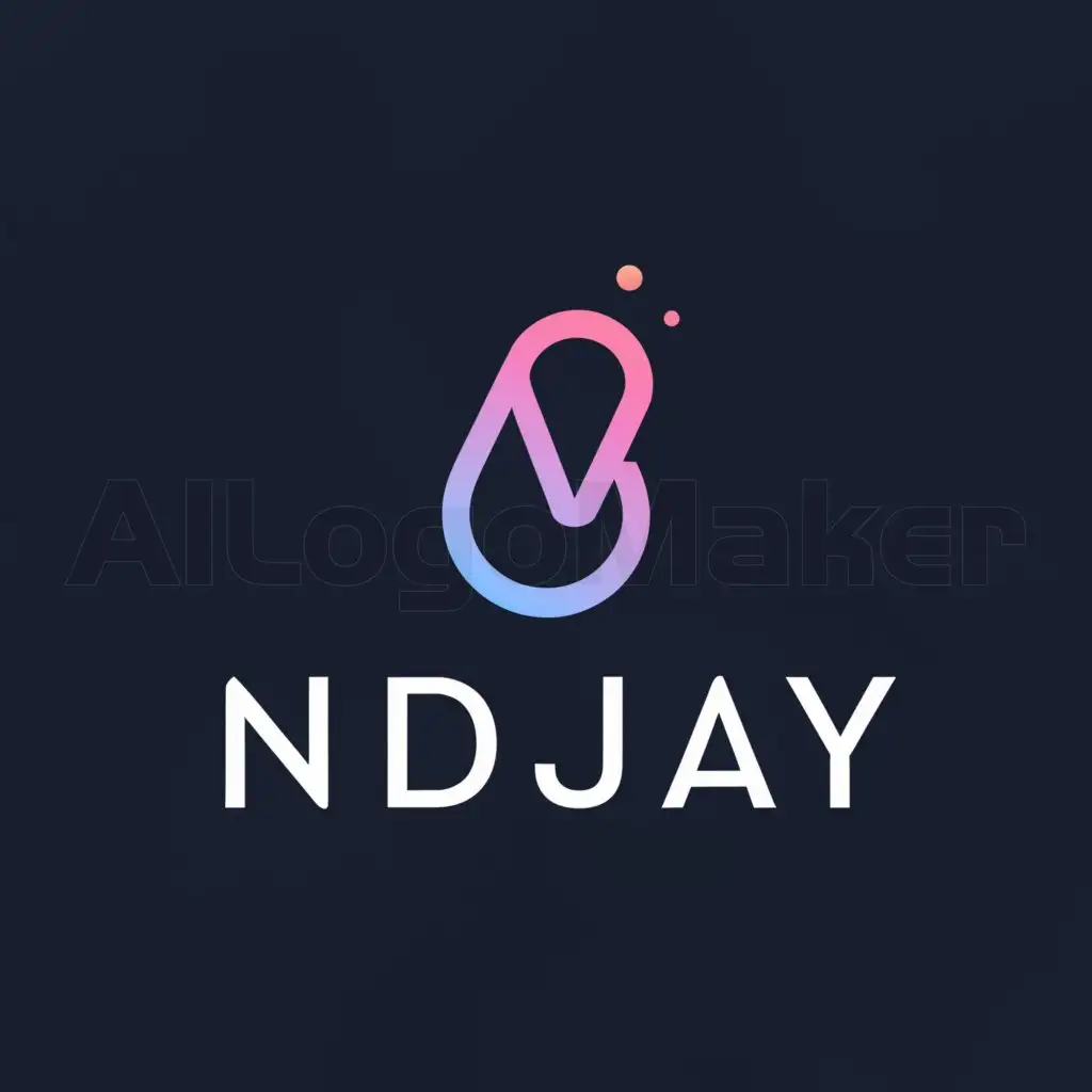 a logo design,with the text "NDOJAY", main symbol:Lighting candle,Moderate,be used in Technology industry,clear background