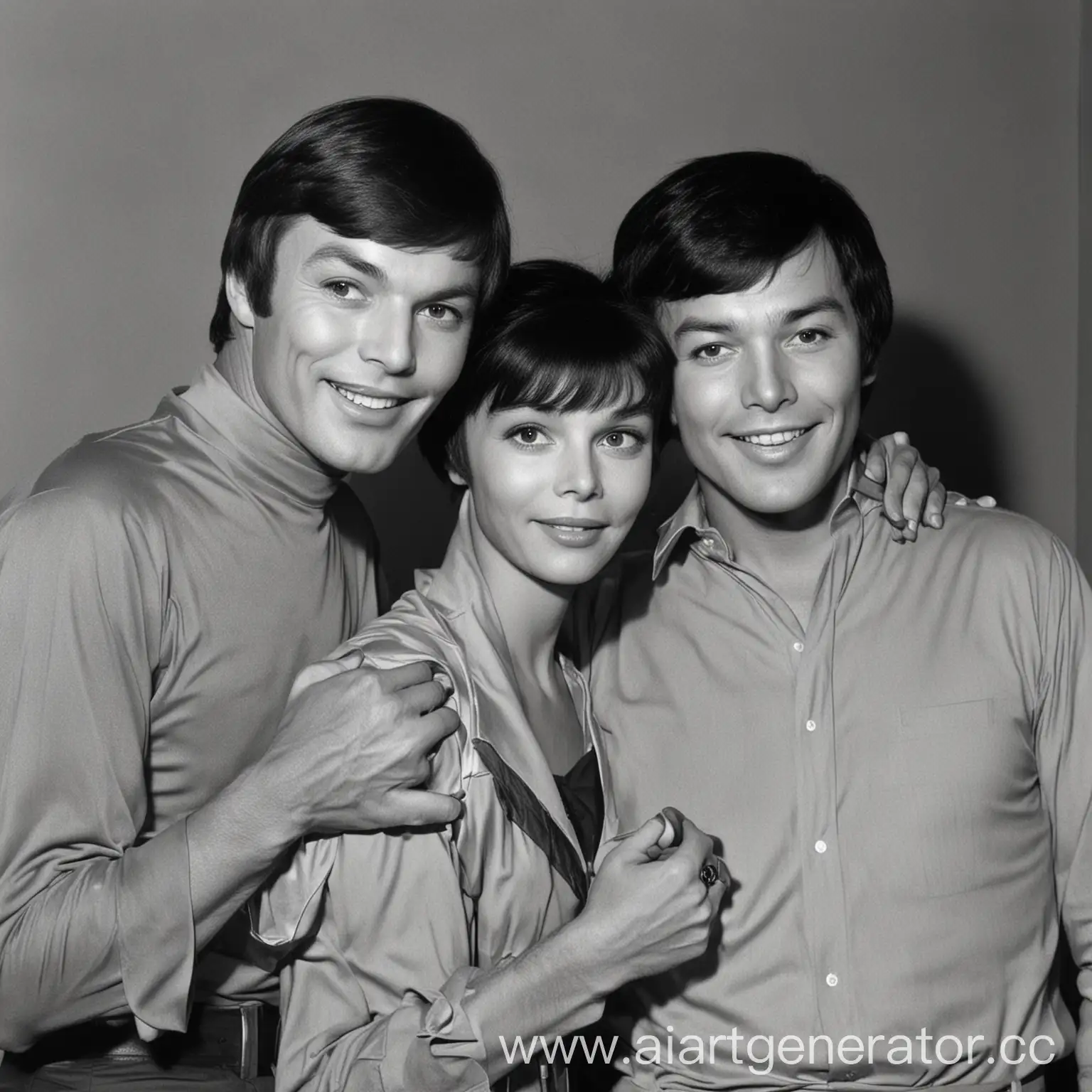 Adam West, Yvonne Craig, Burt Ward and Bruce Lee