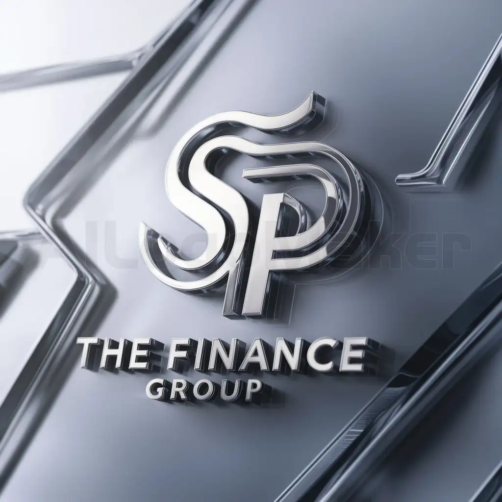 a logo design,with the text "Finance Group", main symbol:SP,complex,be used in Finance industry,clear background