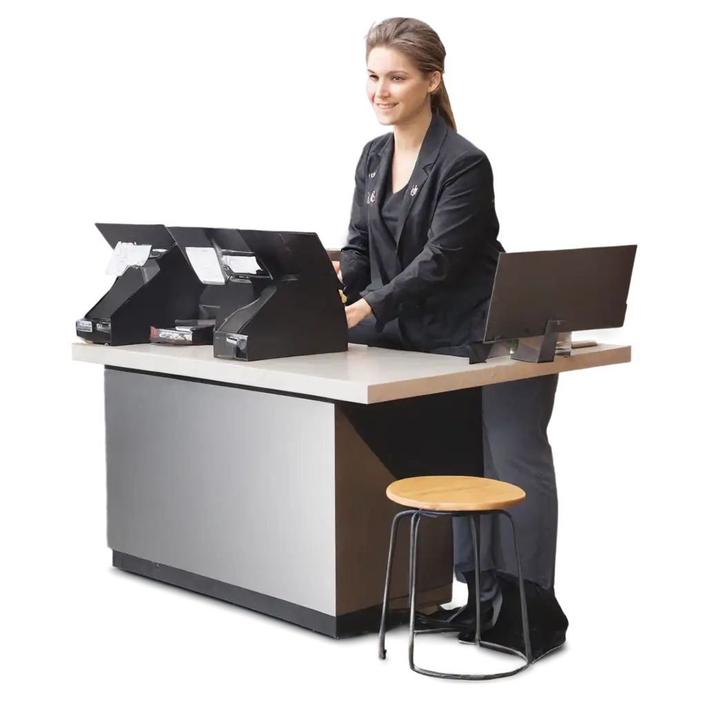 HighQuality-PNG-Image-of-a-Restaurant-Cashier-Enhance-Your-Visual-Content-with-Crystal-Clarity