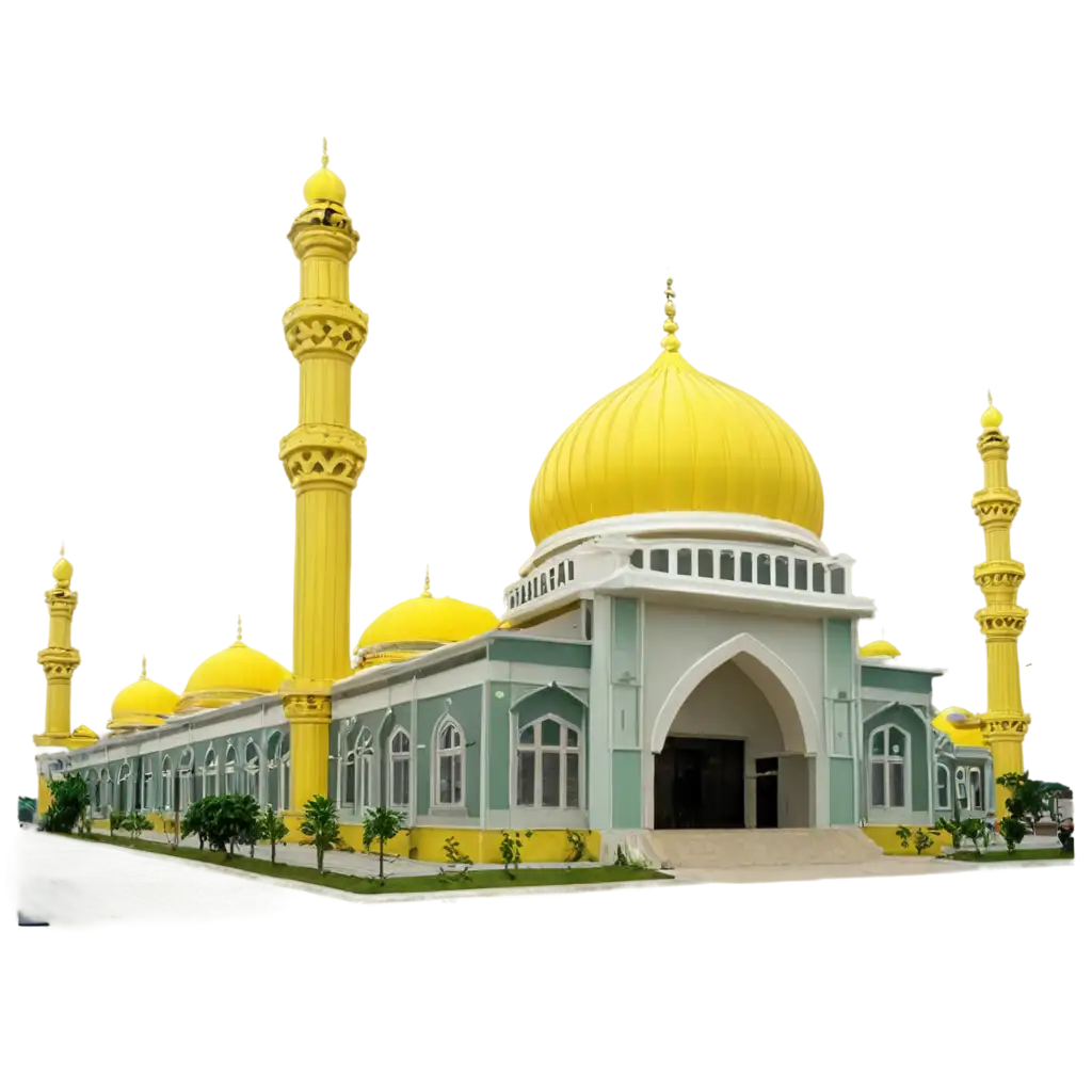 Golden-Mosque-PNG-A-Stunning-Image-for-Diverse-Online-Applications