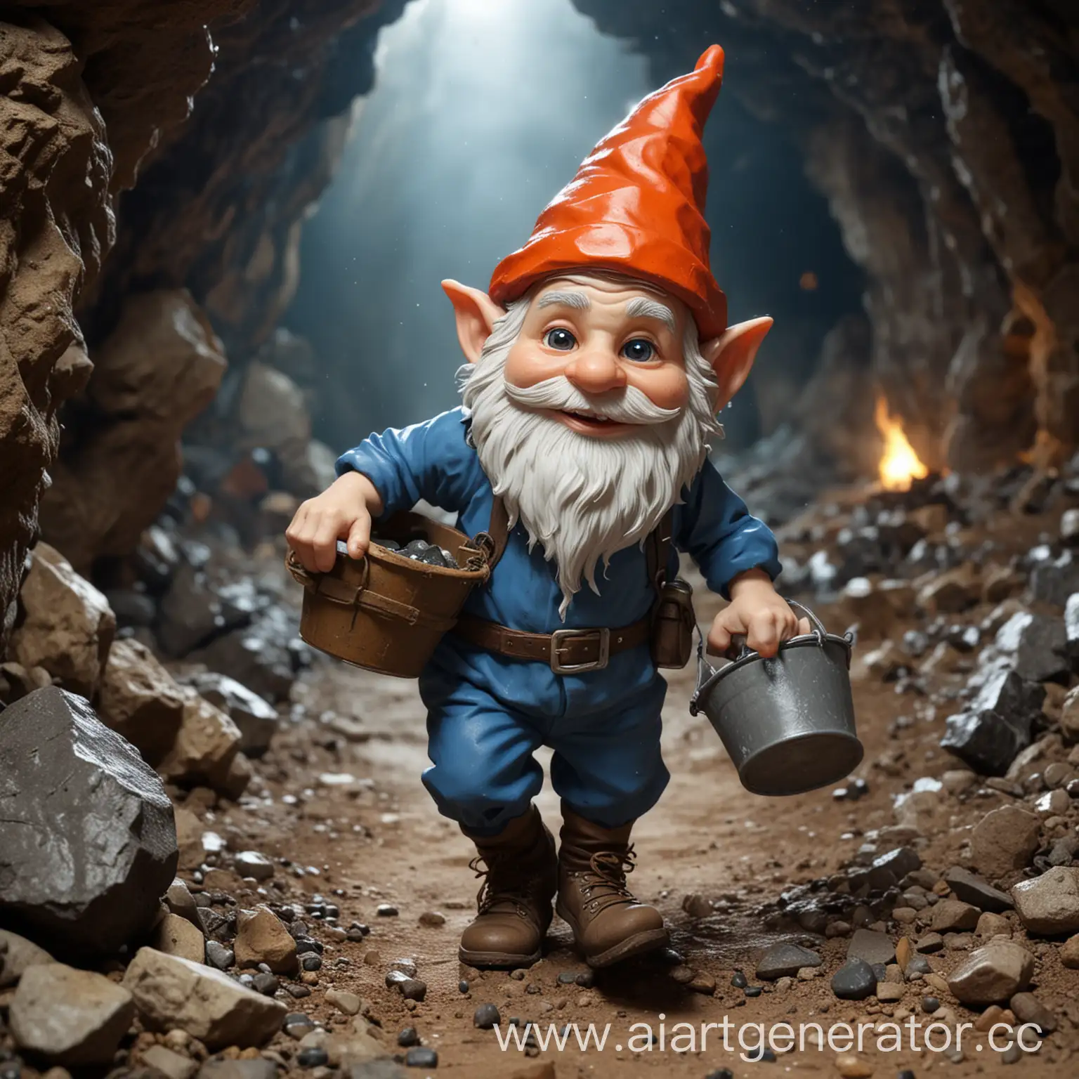 Gnome-Collecting-Ore-in-a-Cave