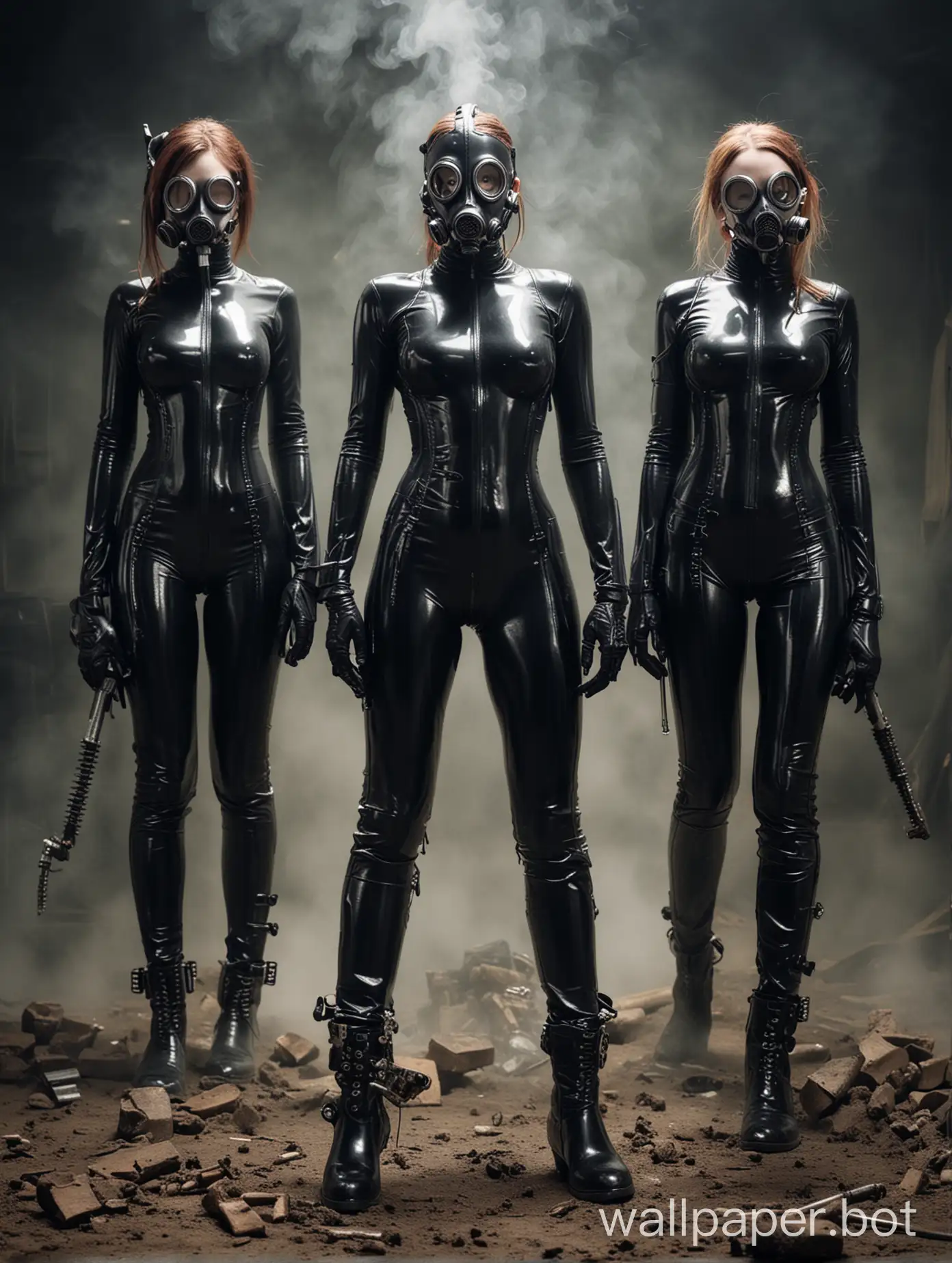 Latex-Catsuit-Models-Collide-in-Gothcore-Multiverse