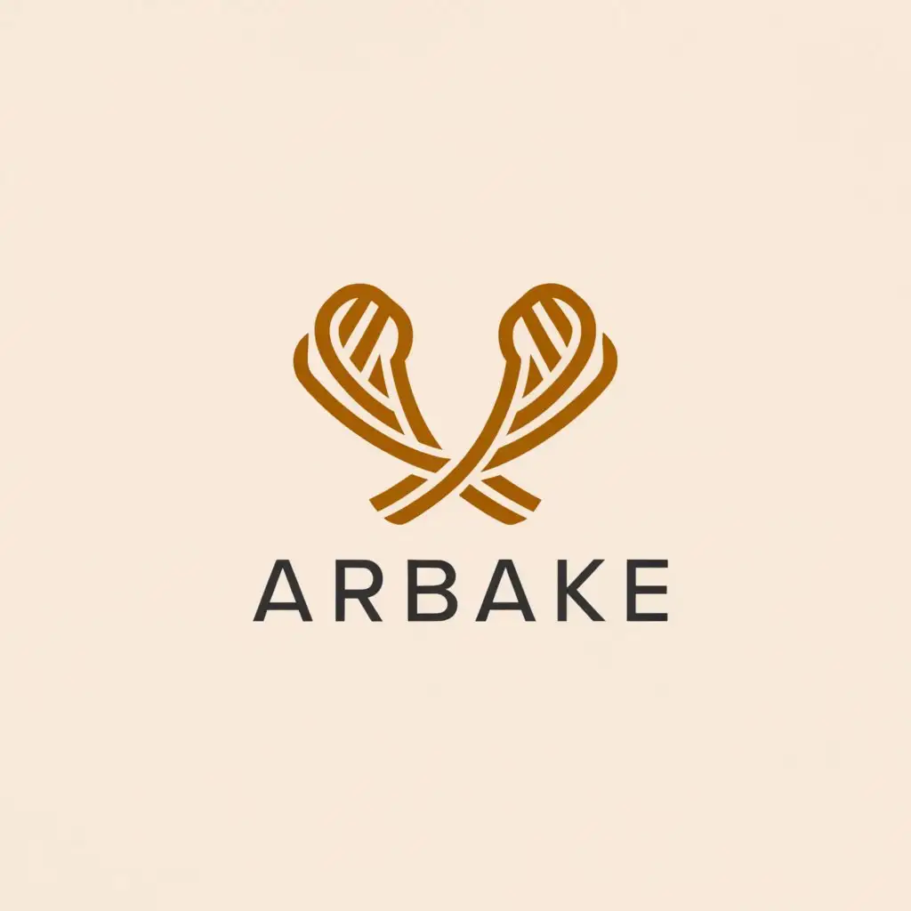 a logo design,with the text "Arbake", main symbol:bakery,Moderate,be used in Restaurant industry,clear background