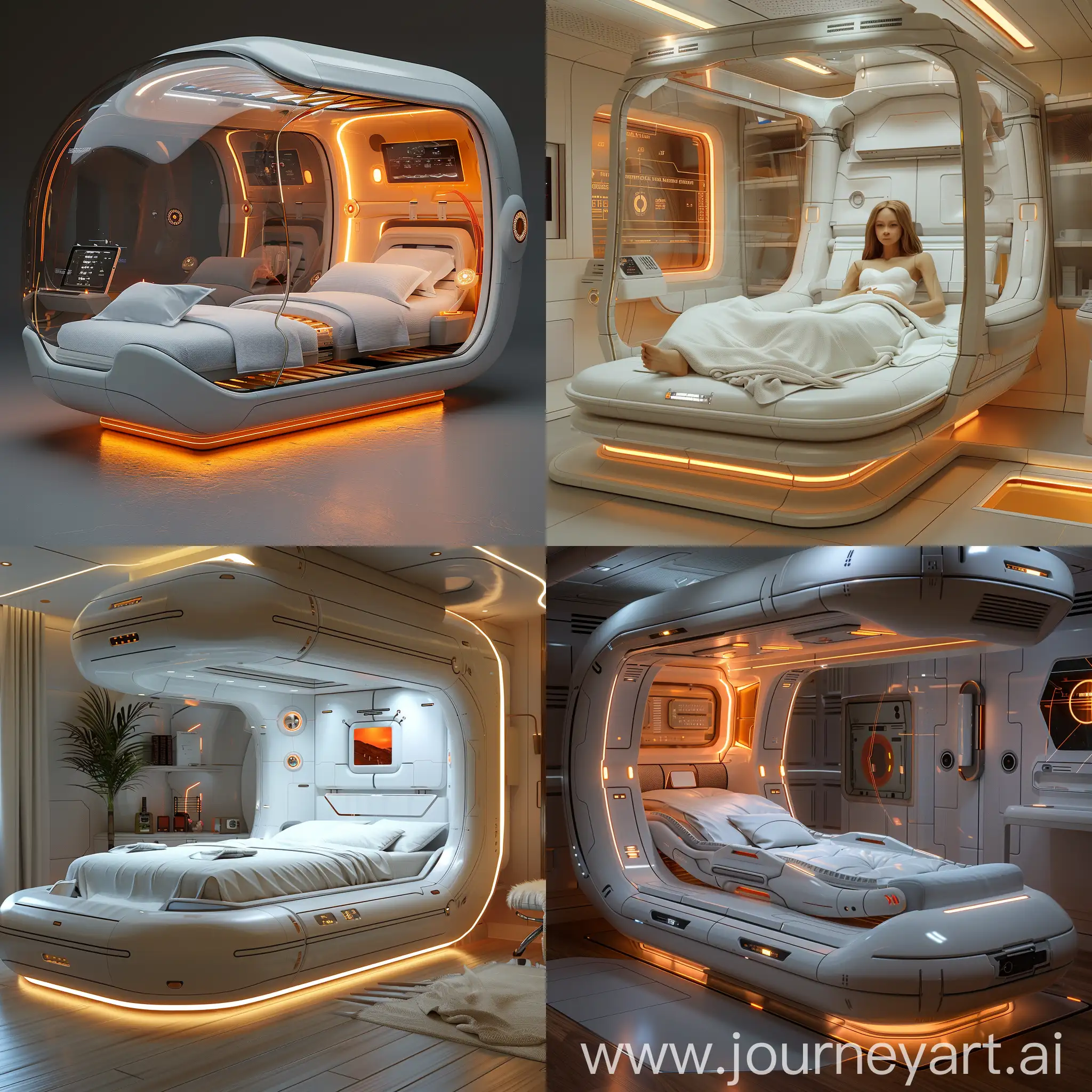 Futuristic-HighTech-Bed-with-Adjustable-Firmness-and-Climate-Control