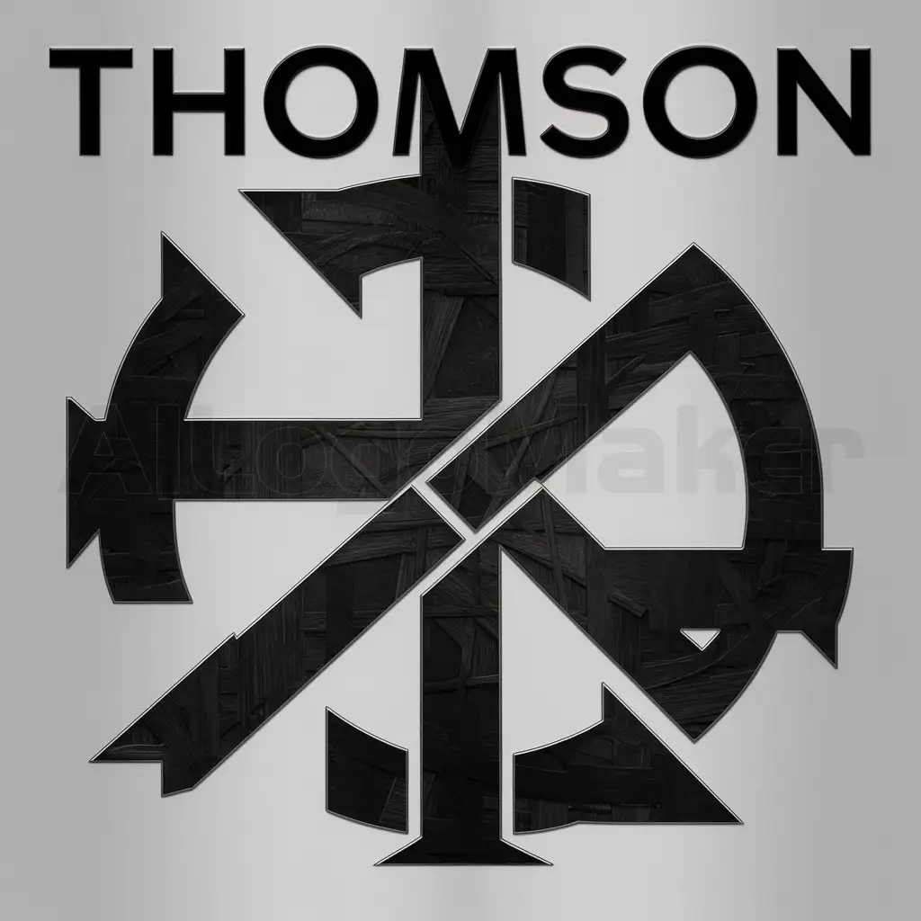 a logo design,with the text "Thomson", main symbol:FAMQ,complex,be used in criminal industry,clear background