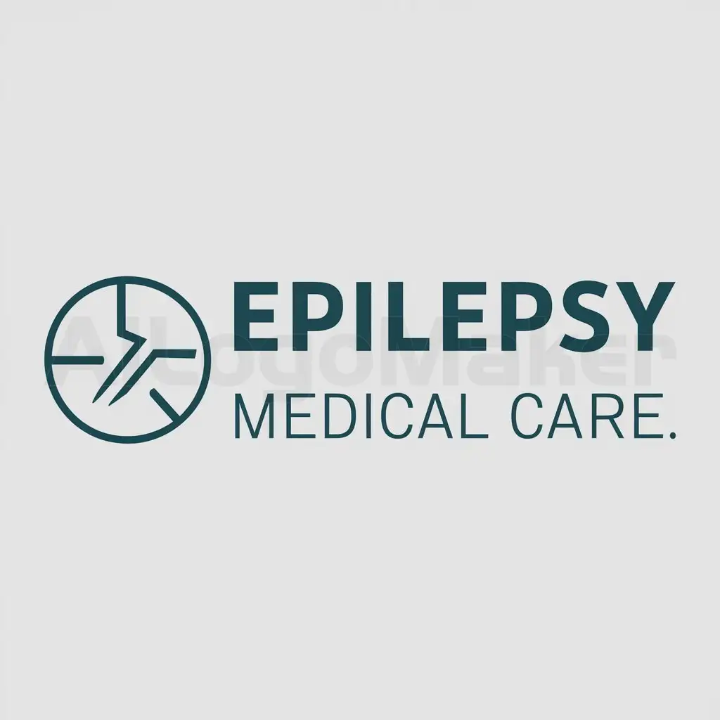 a logo design,with the text "epilepsy medical care", main symbol:epilepsy,Moderate,be used in Others industry,clear background