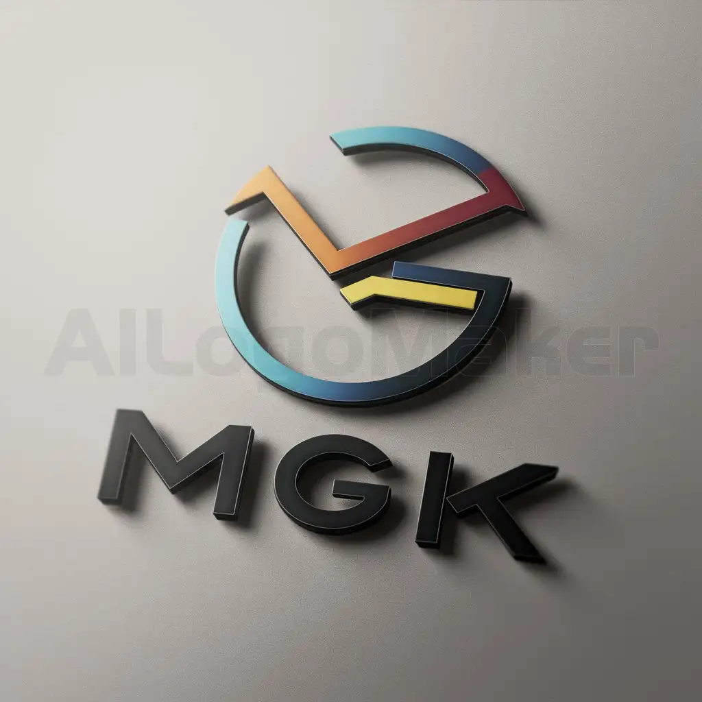 a logo design,with the text "MG", main symbol:MG multi color,Moderate,clear background