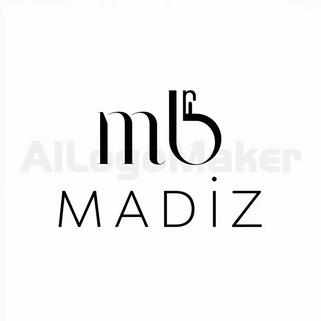 a logo design,with the text "madiz", main symbol:MB,Moderate,be used in Medical Dental industry,clear background