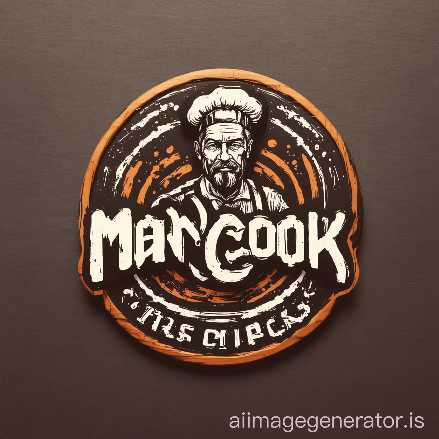 "Man Cook" logo