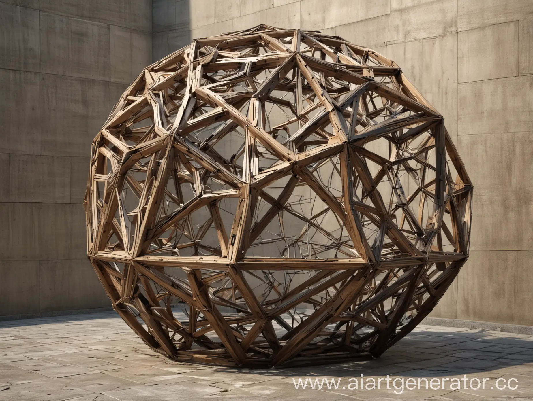 application of polyhedron geometry in architecture