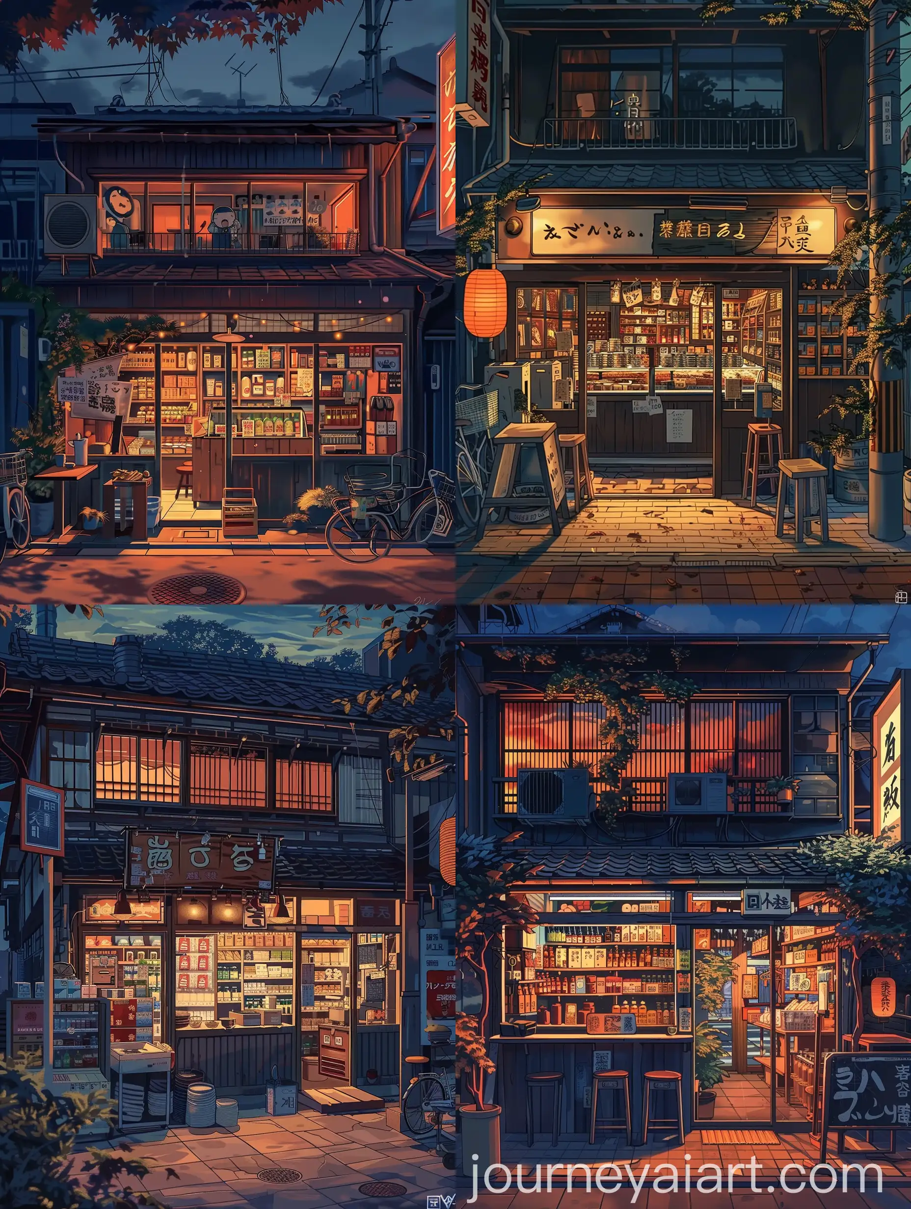 Evening-View-of-a-Japanese-Shop-Realistic-Anime-Digital-Art