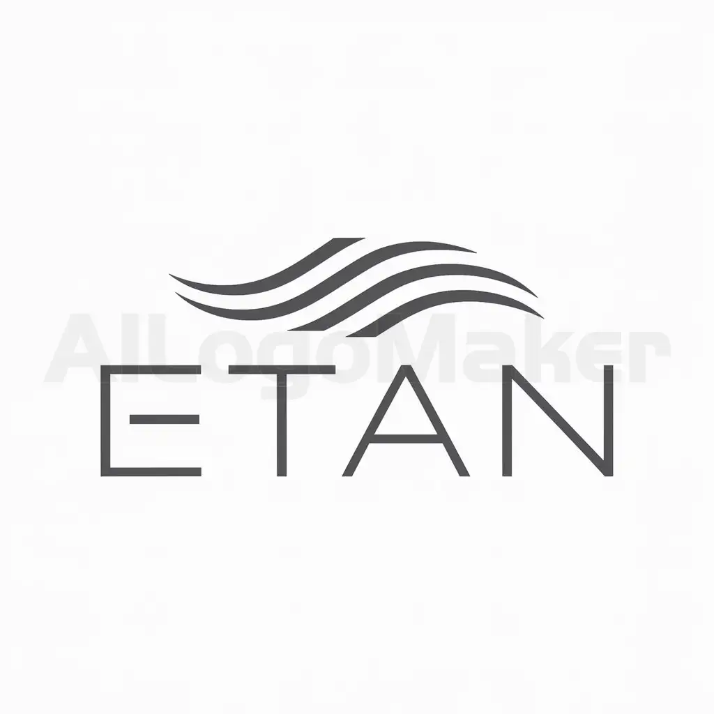 a logo design,with the text "ETAN", main symbol:DIGITAL,Moderate,be used in Technology industry,clear background
