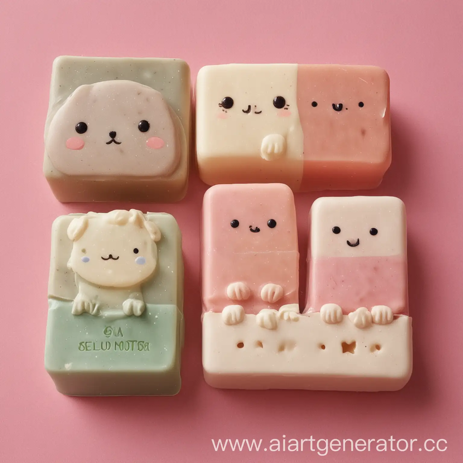 Adorable-Handcrafted-Soap-Bars-with-Playful-Designs