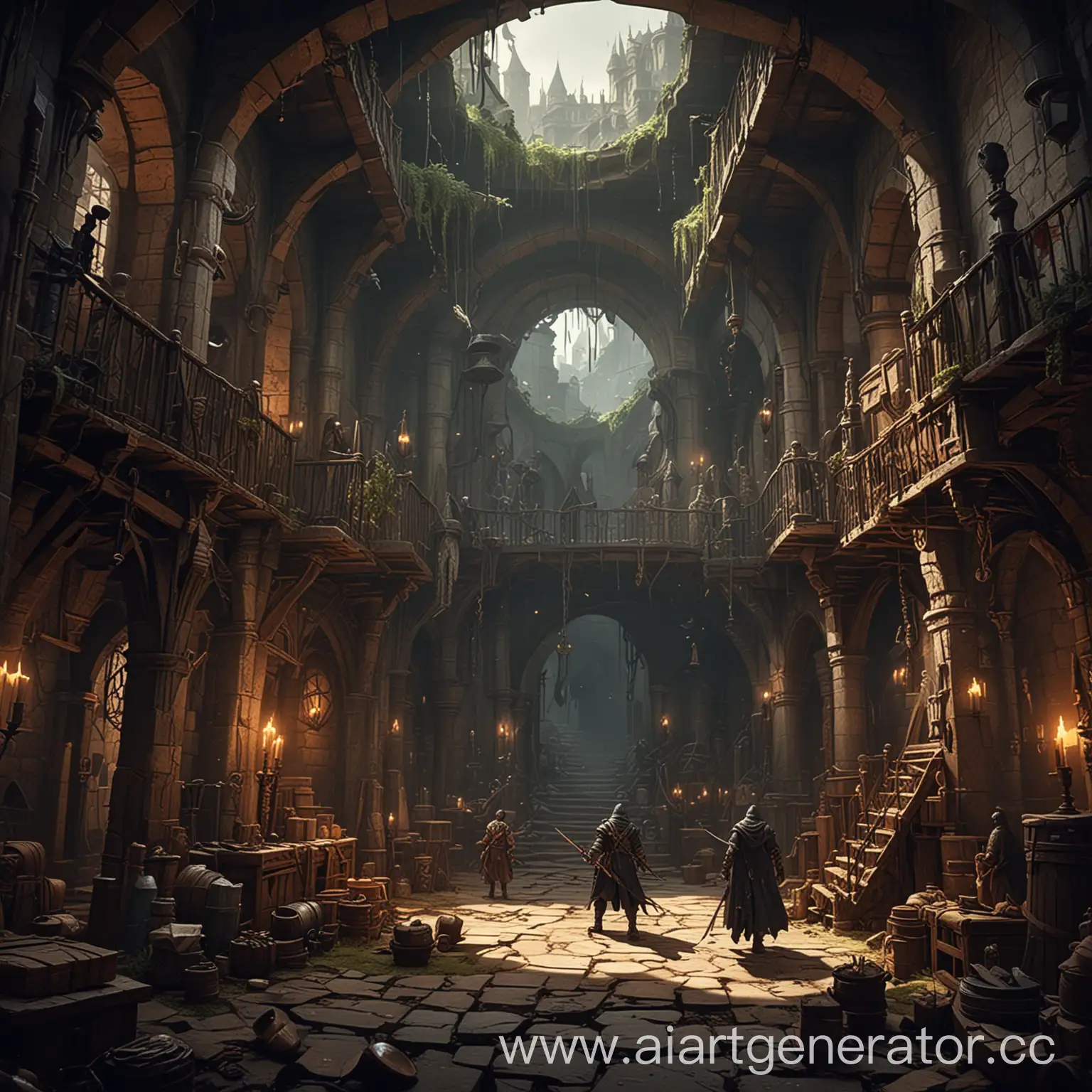 Medieval-Fantasy-Universe-with-Sorcerers-Warriors-Dungeons-Monsters-and-Treasures