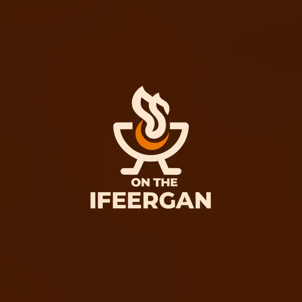 a logo design,with the text "on the IFERGAN", main symbol:grill,Moderate,be used in Home Family industry,clear background