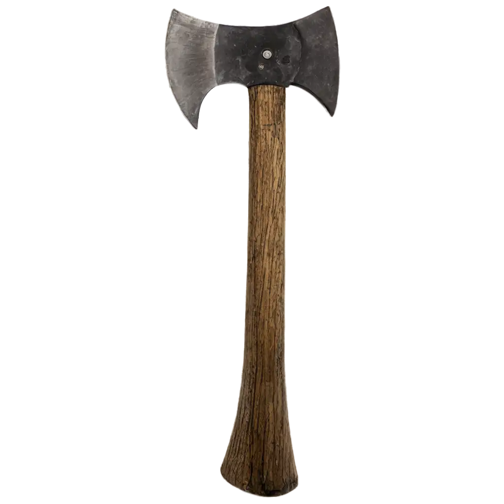 HighQuality-PNG-Image-of-a-Lumberjacks-Axe-Enhance-Your-Projects-with-Clear-and-Detailed-Graphics