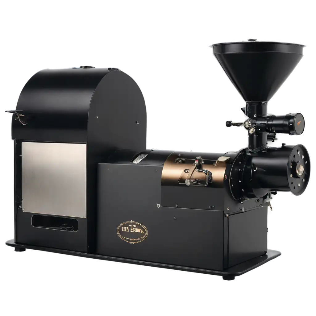 HighQuality-PNG-Image-Kaffee-Roasting-with-Roast-Machine