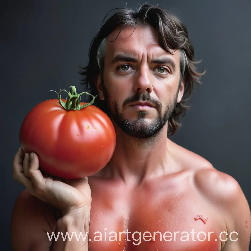 Harvesting-Man-with-Tomato-Bounty-in-Lush-Garden