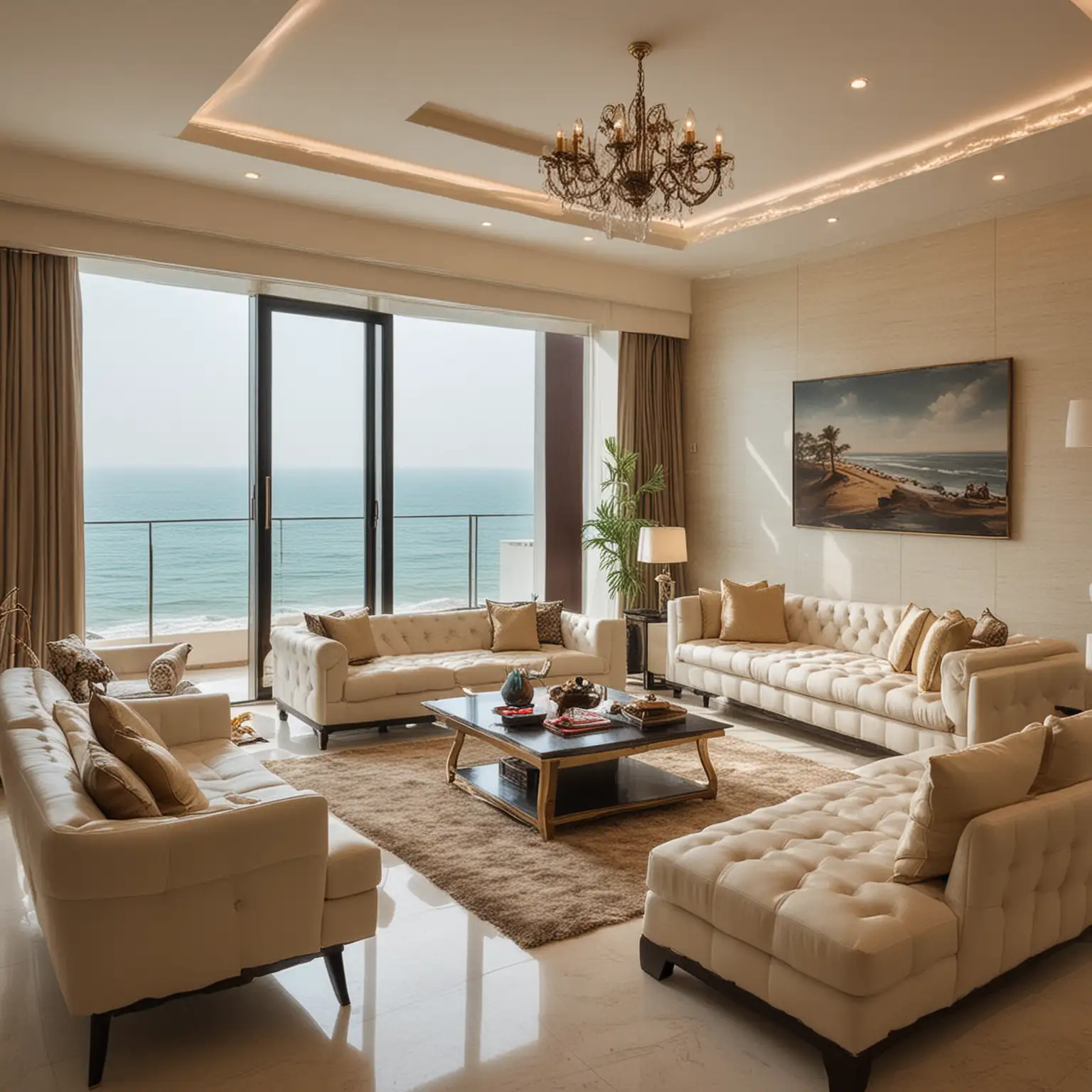 Create a Luxurious Seaview Apartment in Mumbai 
