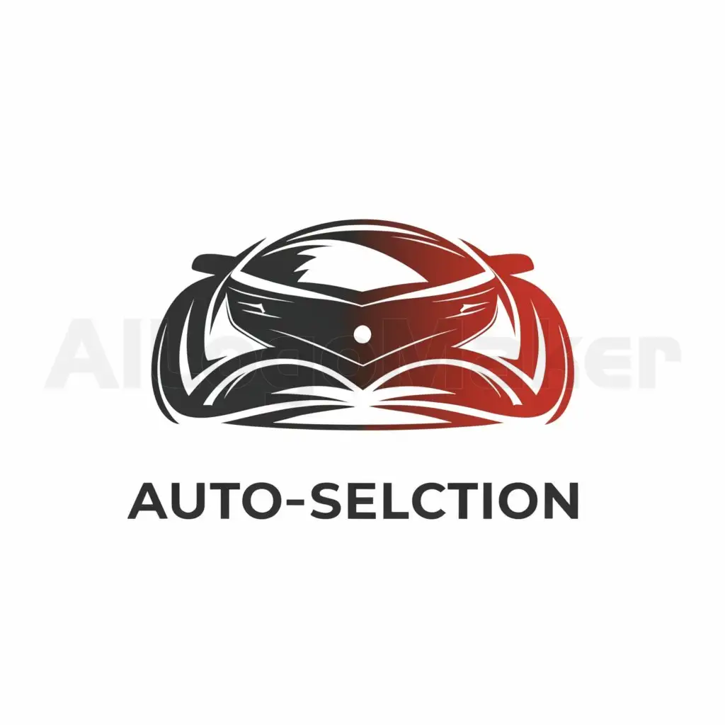 a logo design,with the text "auto-selection", main symbol:car,complex,be used in Automotive industry,clear background