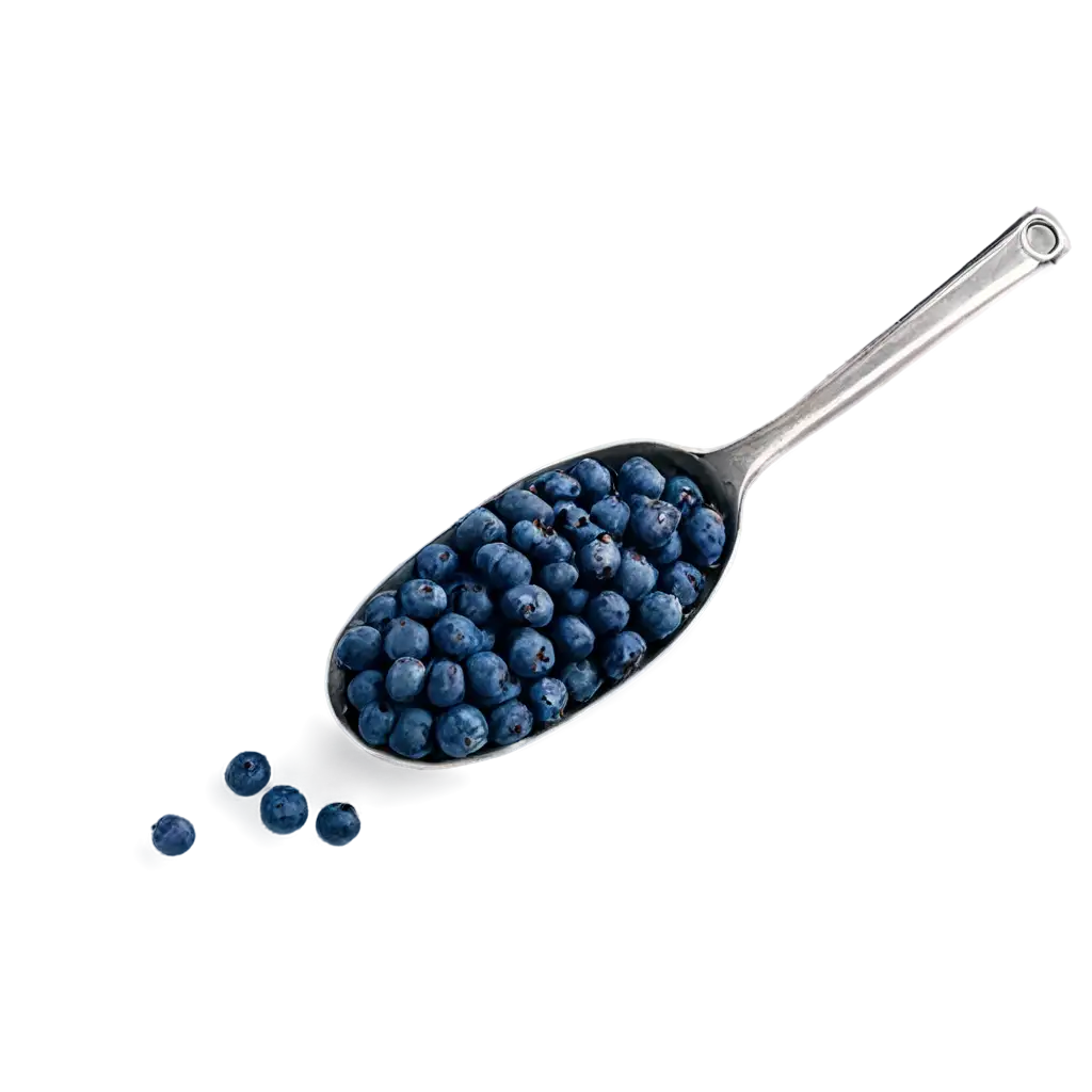 Vivid-Blueberry-and-Powder-PNG-Captivating-Visuals-for-Culinary-Blogs-and-Product-Listings