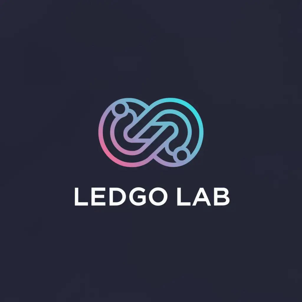 a logo design,with the text "LEDgo LAB", main symbol:text based, similar style to AMD EPYC logo,Moderate,be used in Technology industry,clear background