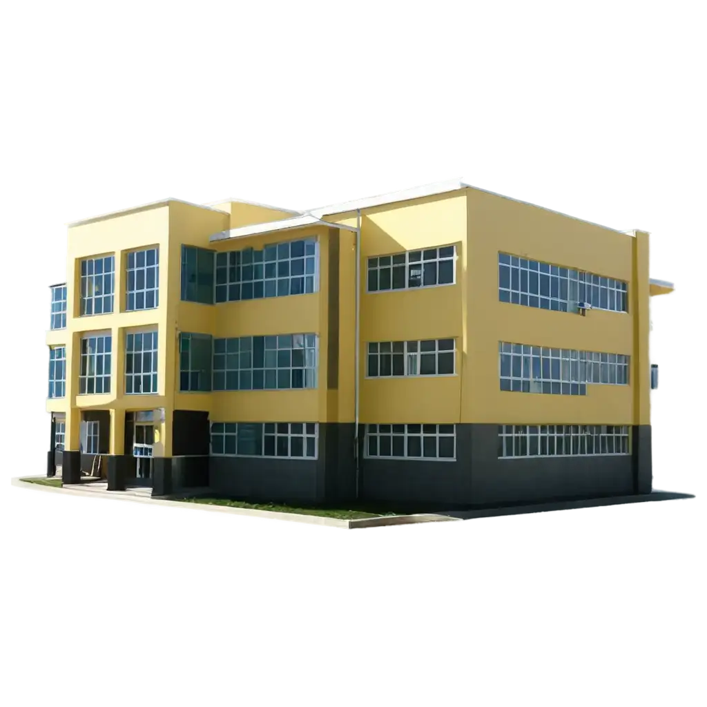Modern-School-Building-PNG-Enhancing-Online-Presence-with-HighQuality-Transparent-Images