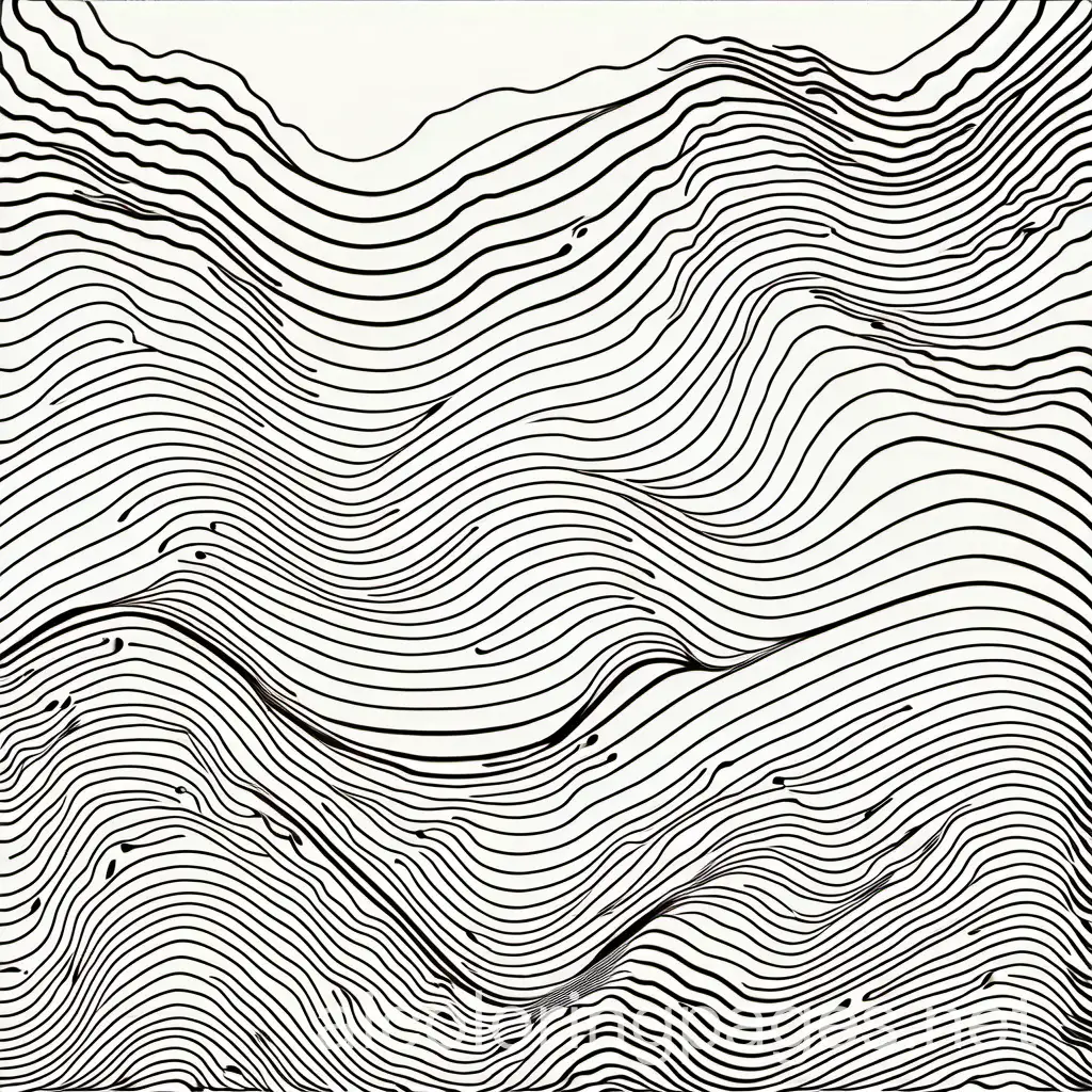 smoked meet, Coloring Page, black and white, line art, white background, Simplicity, Ample White Space. The background of the coloring page is plain white to make it easy for young children to color within the lines. The outlines of all the subjects are easy to distinguish, making it simple for kids to color without too much difficulty