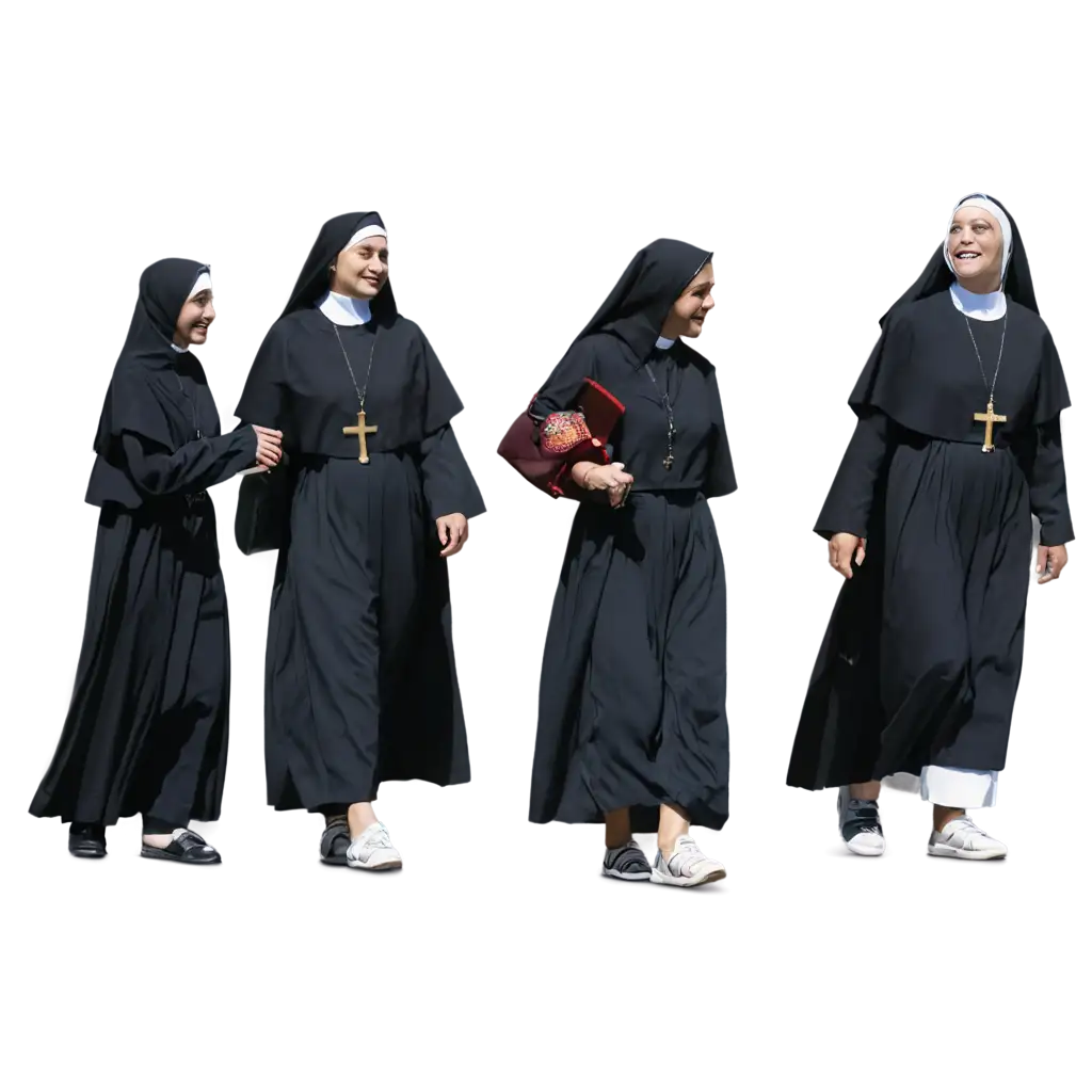 Монахини католической церкви 