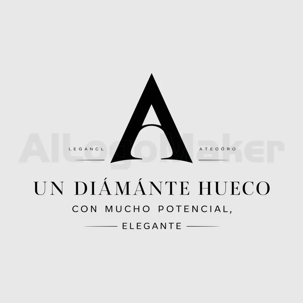 LOGO-Design-for-Hollow-Diamond-Elegant-Text-with-Hollow-Diamond-Letter-A