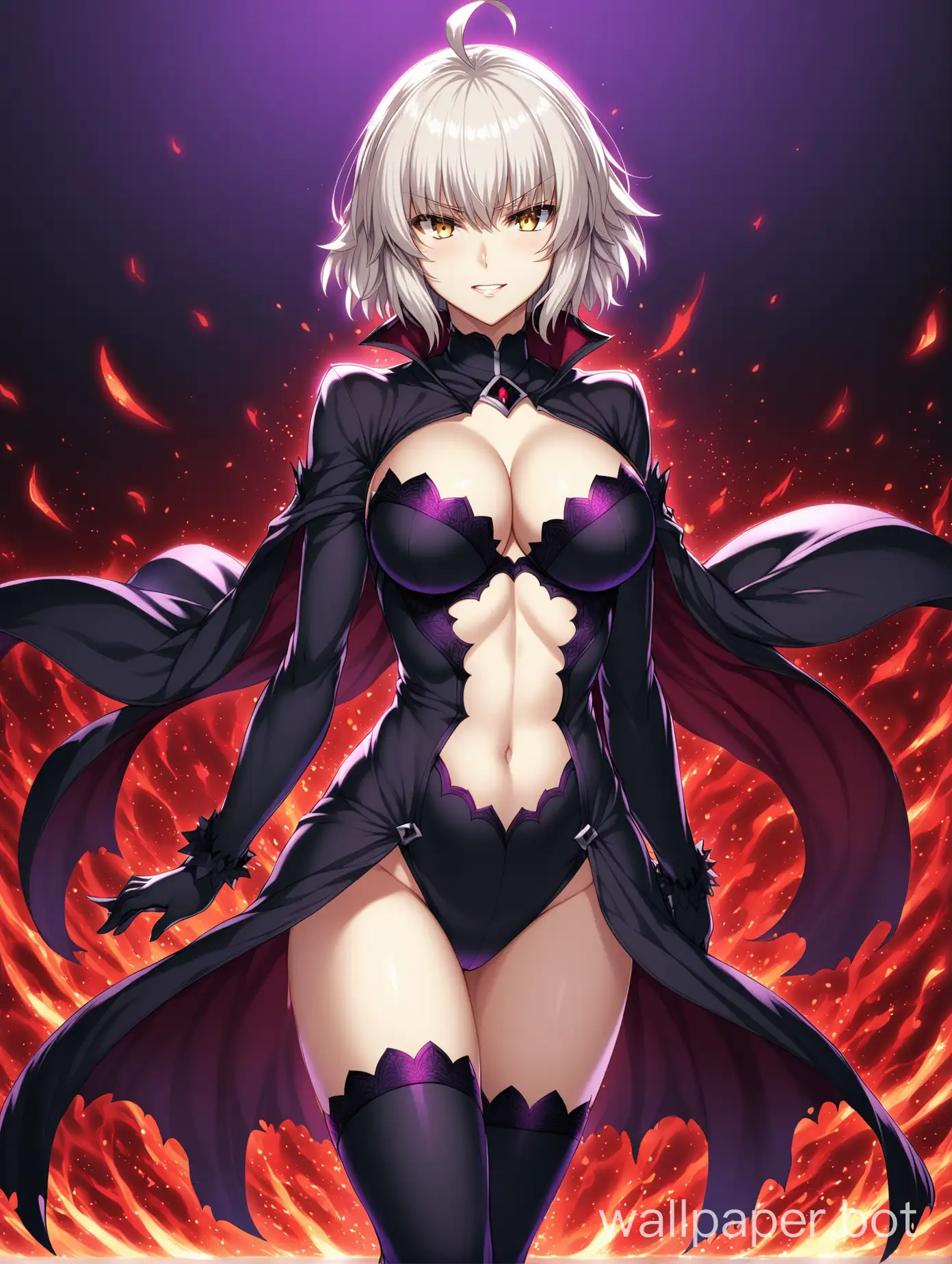 Seductive-Jeanne-Alter-Cosplay-Embodying-the-Alluring-Persona-of-Fates-Iconic-Character