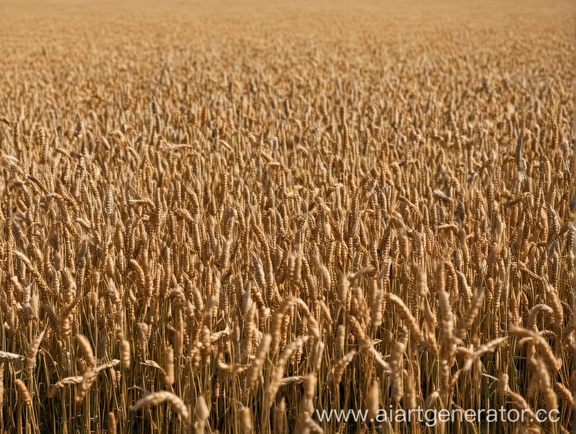 поле пшеницы 