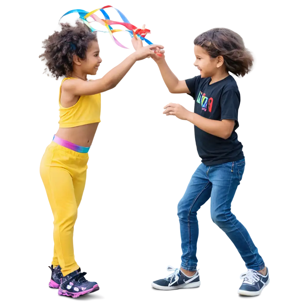 A group of toddlers dancing with colorful ribbons in a cheerful movement class at the WeeFestival. 8k, --ar 16:9 --v 6.0 --s 750