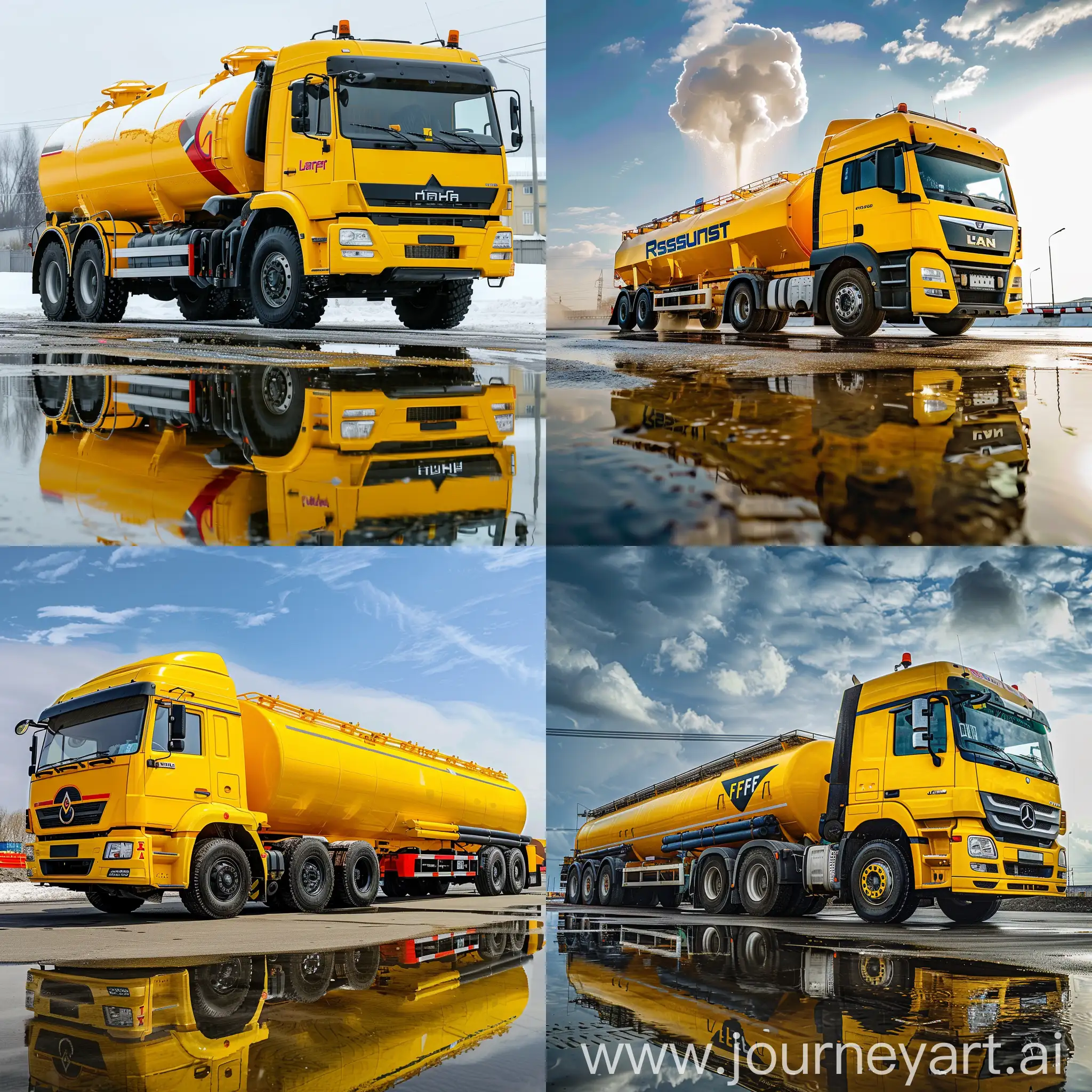 Vibrant-Yellow-Largus-Cargo-in-Rosneft-Style