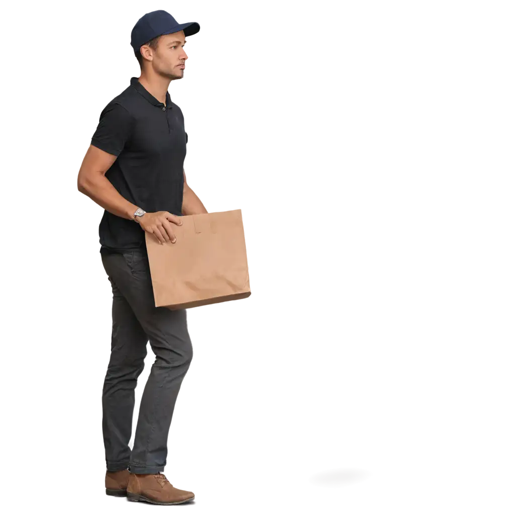 Courier-Carrying-Package-Stunning-PNG-Image-Capturing-Delivery-Moment