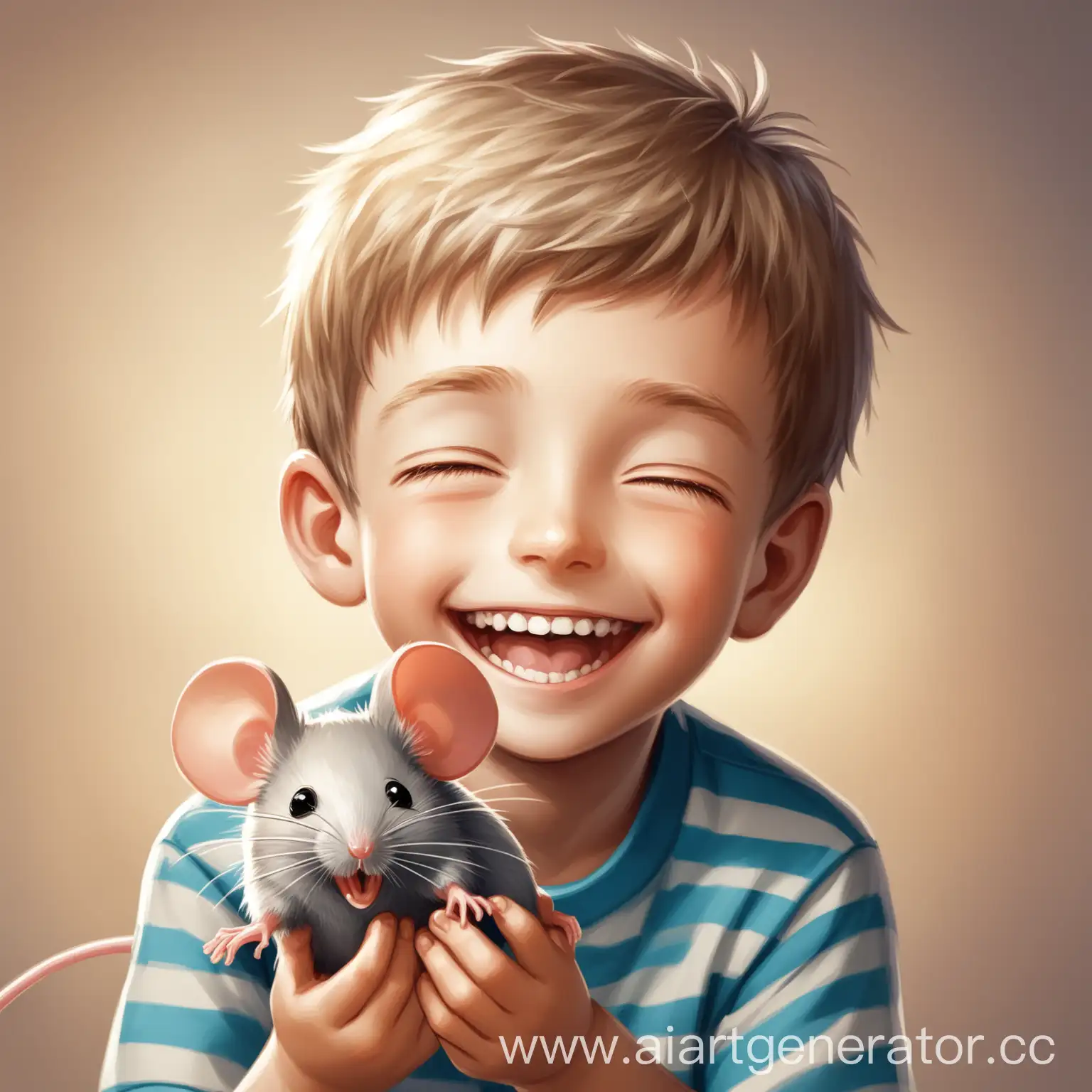 Cheerful-Boy-Bonding-with-His-Beloved-Pet-Mouse