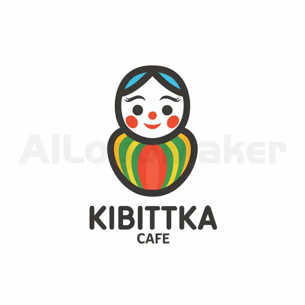 a logo design,with the text "Cafe", main symbol:Kibitka, vertel, ugliest,Moderate,be used in Restaurant industry,clear background