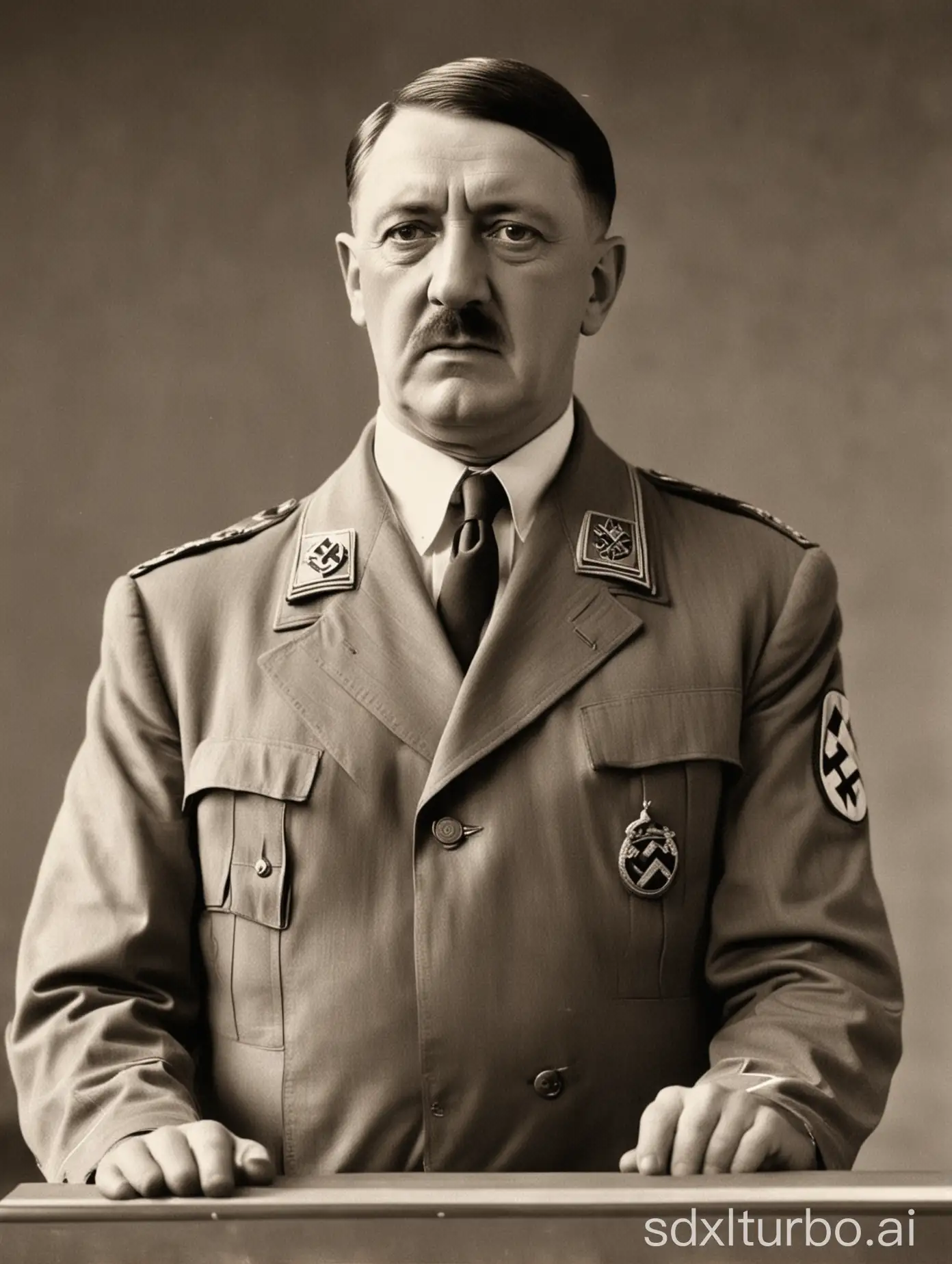 Adolf-Hitler-Delivering-a-Speech