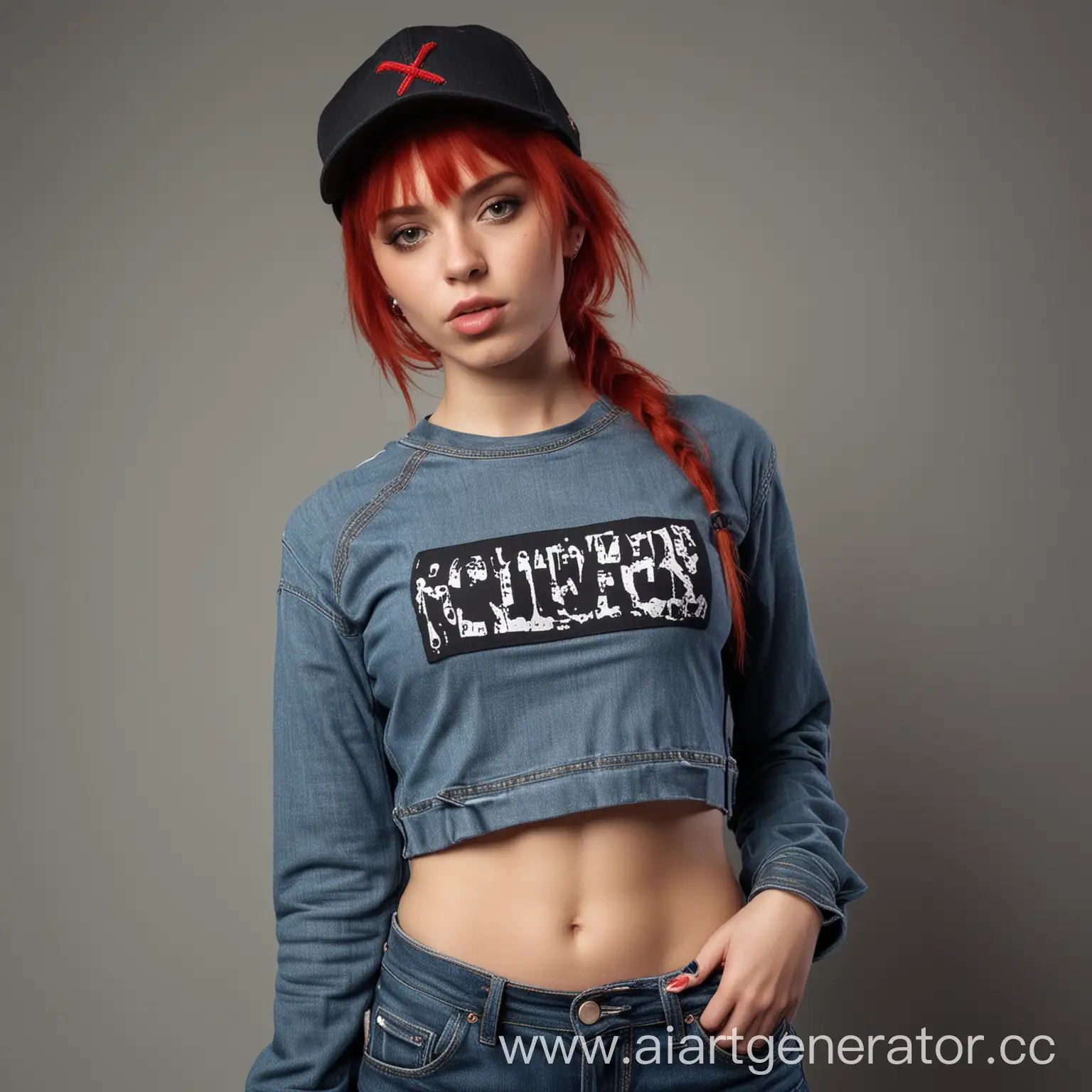 Rebellious-RedHaired-Teen-in-Casual-Streetwear-with-Nose-Piercing